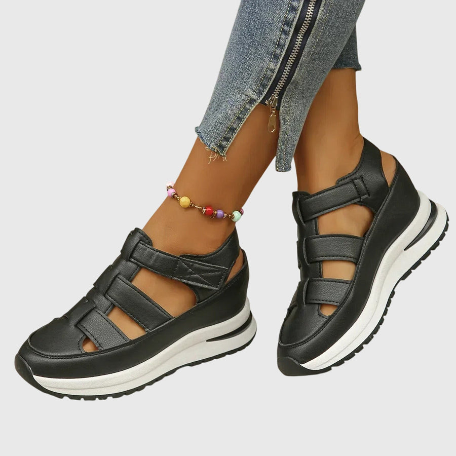 Judy | Orthopedic Sandals Black