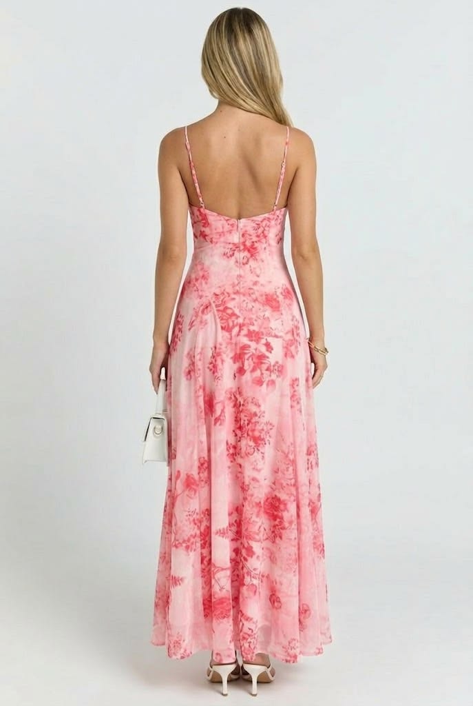 La Vie En Rose Maxi Dress Pink