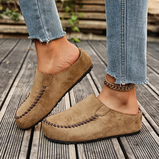 Darcie – Vintage Orthopaedic Leather Mules