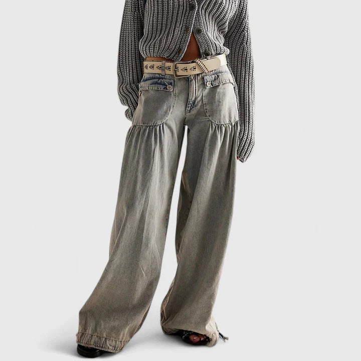 Lani | Elegant Pants Gray