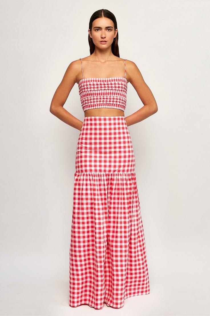 Mottled Crop Hip Hugging Maxi Dress