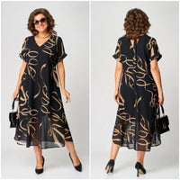 Nora – Cosy Elegant Midi Dress