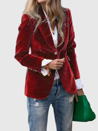 Lileth | Elegant Blazer Red