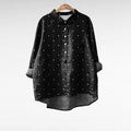 Ione - Elegant Linen Summer Blouse