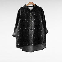 Ione - Elegant Linen Summer Blouse