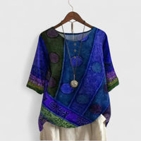 Daenerys | Sophisticated Top Blue