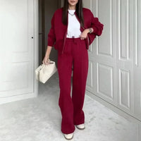QUINCY | COMFY TRACKSUIT red