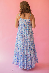 Floral Flowy Maxi Dress Medium