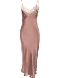 Helena Quinn Dress Helena Quinn Silk Charmeuse 'Katie' Bias Slip Dress