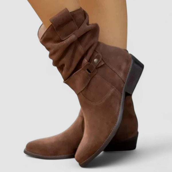 Eleanor | Supportive Orthopedic Boots Dark Brown