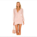 Majorelle Dress Majorelle Alejandra Mini Dress In Blush Pink Size S