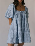 Romance Era Dress Baby Blue *zoco Exclusive*