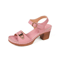 Darel Block Heel Buckle Sandals