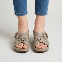 Cordelia - Cushioned Platform Slippers