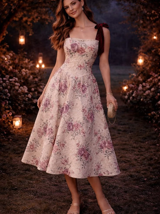 Francesca's Collections Dress Francesca's Collections Cream Floral