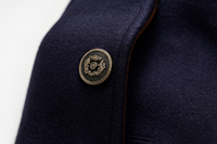 Jonah - Wool Blend Overcoat with Stand Collar
