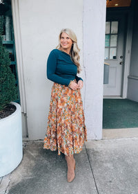 Elegance Above All Midi Skirt Medium
