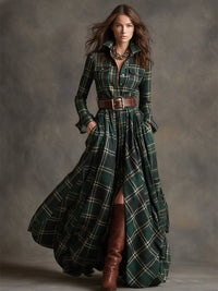 Ashlyn - Belted Shirt Dress for Timeless Elegance