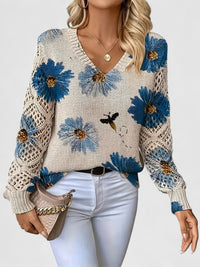 Liza | Elegant Cardigan Blue