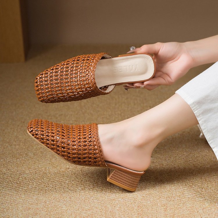 Breeze Woven Flat Sandals