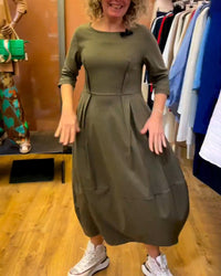 Jessica - Elegant Dress with Round Neck