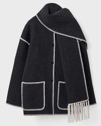 Alice Coat With Scarf