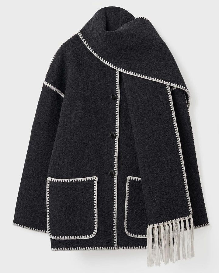 Alice Coat With Scarf