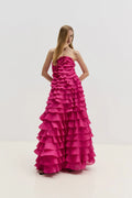 Fleur Pleated Gown