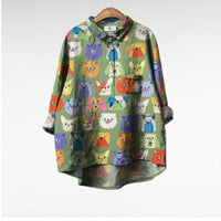 Clio - Elegant linen summer blouse