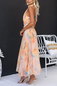 Addison – Floral Maxi Dress