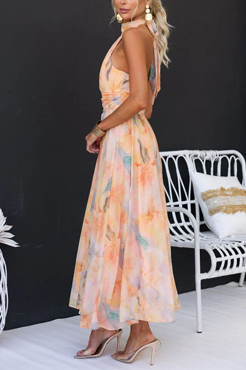 Addison – Floral Maxi Dress