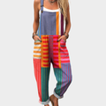 Poppy - Comfortable Printed Dungarees
