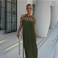 SEVYNA | GOWN MAXI DRESS Green