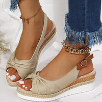 Nyla – Orthopedic Peep-Toe Sandals