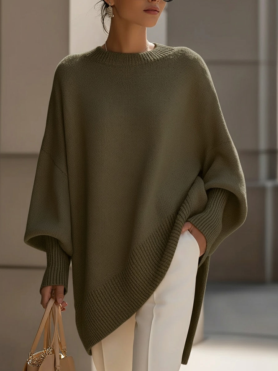 Jennifer | Sophisticated Sweater Olive Green