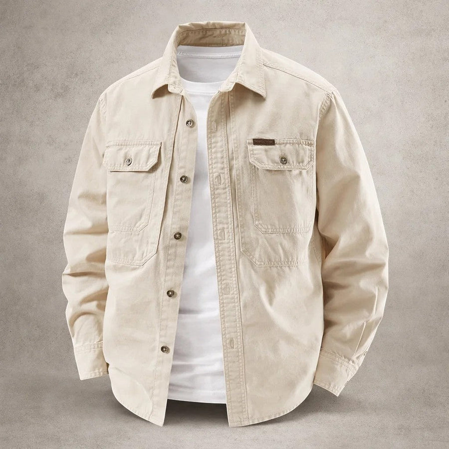 Amos - Heavyweight Cotton Overshirt