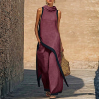 Lexie - Sleeveless Linen Trouser Set