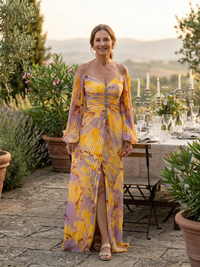 Bellamy - Elegant Dress with V-Neckline
