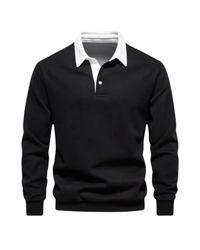 Curtis – Casual Polo Knit Sweater