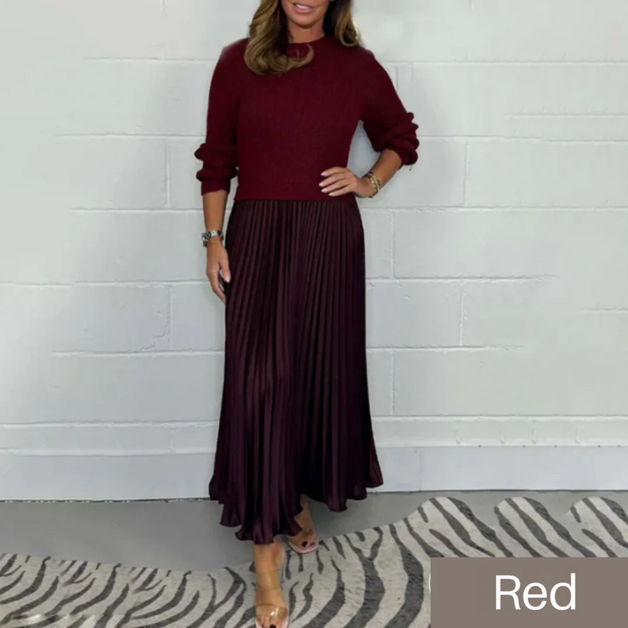 Helena™ | Maxi Dress (Sweater & Skirt Set)