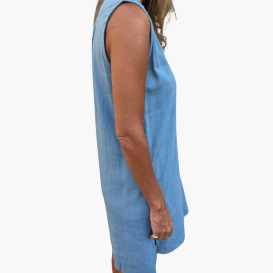 Harper - Sleeveless V-Neck Dress