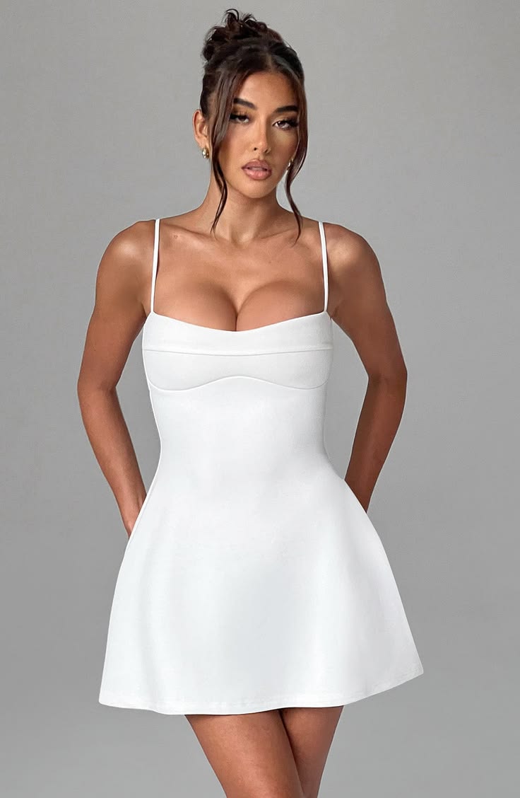 Dakota Mini Dress Ivory