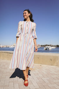 Modest Summer Dress With Timeless Americana Charm