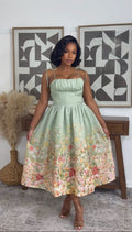 Olivia Garden Dress Usa Small