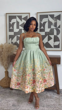 Olivia Garden Dress Usa Small