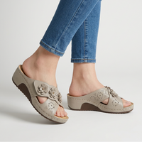 Cordelia - Cushioned Platform Slippers
