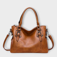 Olivia  Elegant Shoulder Bag Brown