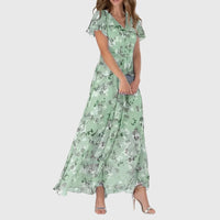 Lola | Figure Flattering Dress Green