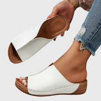Alicia | Stylish Orthopedic Sandals White