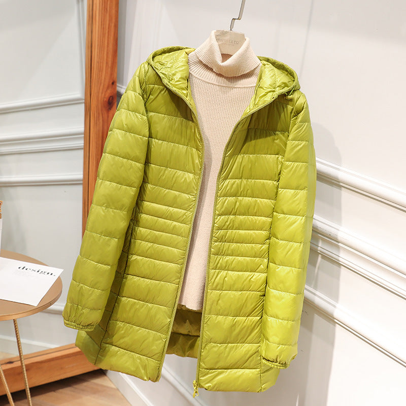 Alva Hooded Quilted Coat
